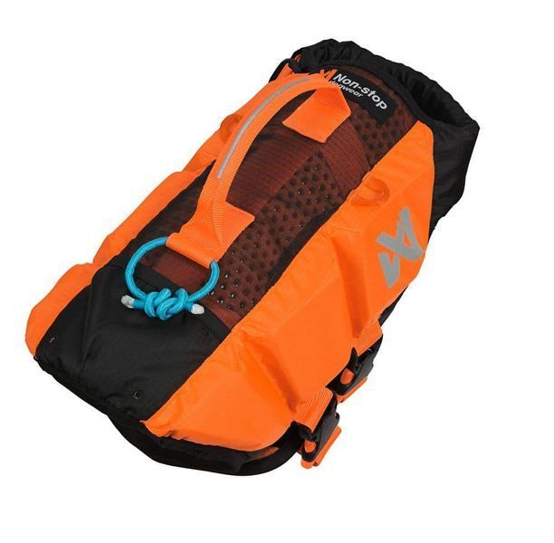 Спасательный жилет для собак Protector life jacket Non-stop dogwear Черный/Оранжевый 5 40508 фото