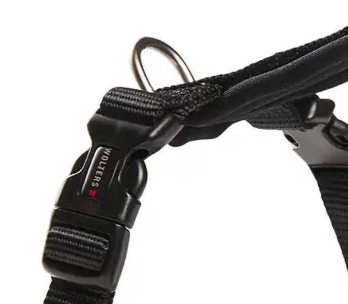 Шлейка для собак пом'якшена Wolters Professional Comfort 0 30-35 см / 15 мм Чорний 28272 фото