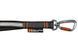 Регульований повідець для собак Touring bungee adjustable Non-stop dogwear Чорний/Сірий 23 мм 41382 фото 2