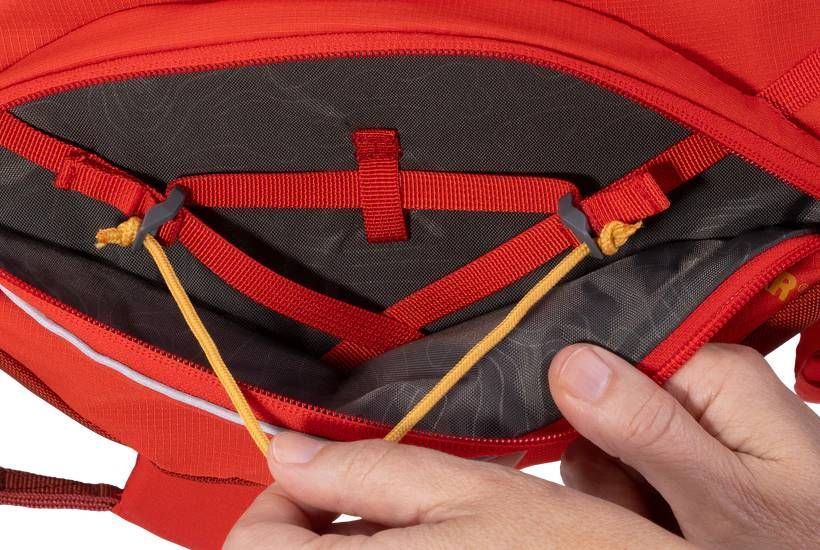 Шлейка-рюкзак для собаки Ruffwear Palisades&trade; S Красный 30985 фото