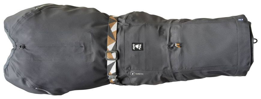 Дождевик для собак Hurtta Mudventure Coat ECO 35 Серый 31386 фото