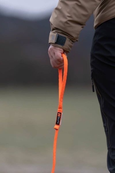 Поводок для собак Retriever leash Non-stop dogwear Оранжевый 1,6 м/6 мм 41383 фото