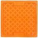 Лизательный коврик антистресс для собак LickiMat Buddy Orange, мягкая основа 27724 фото 1
