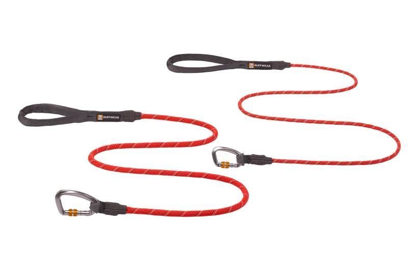 Рефлективный поводок канат для собак Ruffwear Knot-a-Leash&trade; L 1,5 м / 11 мм Красный 30936 фото