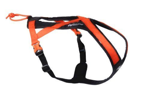 Шлея для собак Rush harness Non-stop dogwear Черный/Оранжевый 4 40760 фото