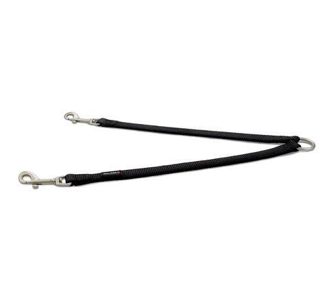 Поводок-сворка для двух собак Wolters Professional Double L 45 см / 2,0 см Черный 30062 фото