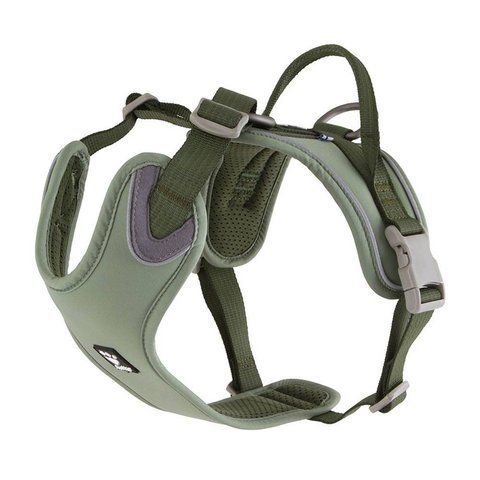 Шлейка смягченная для собак Hurtta Weekend Warrior ECO 80-100 см Хаки 31616 фото