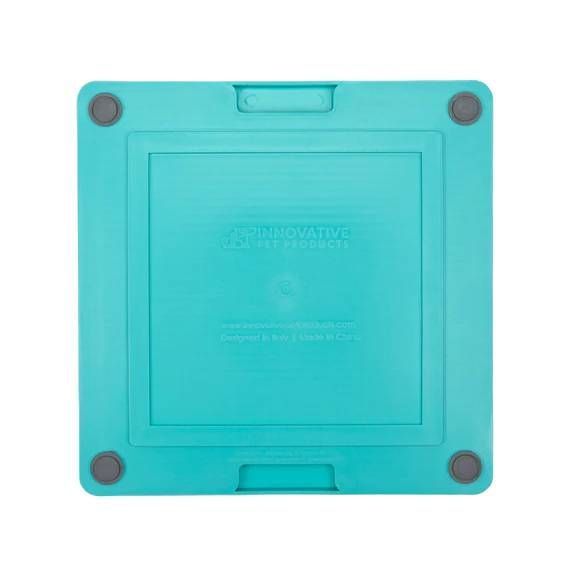Лизальний килимок антистрес для собак LickiMat Soother Tuff Turquoise, тверда основа 27737 фото
