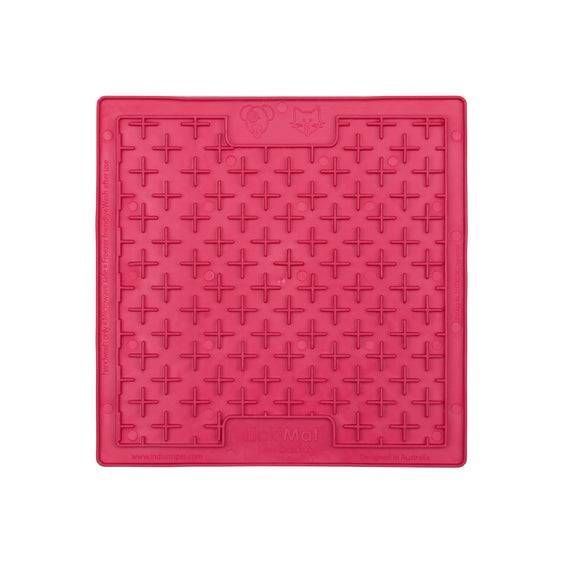 Лизальний килимок антистрес для собак LickiMat Buddy Pink, мʼяка основа 27725 фото