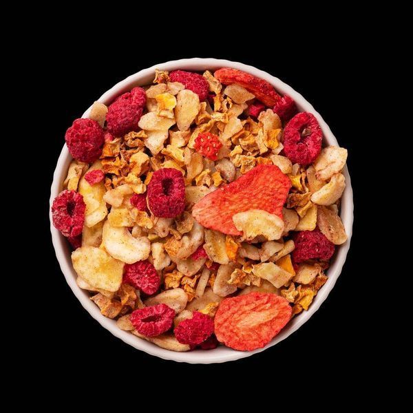 Натуральный топпер (витаминная и вкусовая добавка) для собак Cooka's Cookies Sunshine Salad 100% Фрукты 130 г 40230 фото