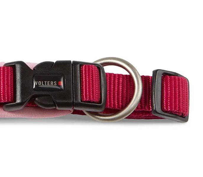 Нашийник для собак пом'якшений Wolters Professional Comfort -1 20-24 см / 15 мм Малиновий 29679 фото