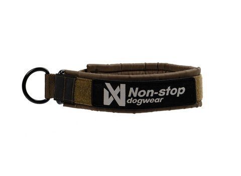 Нашийник для собак Solid collar WD Non-stop dogwear Оливковий 46 40461 фото