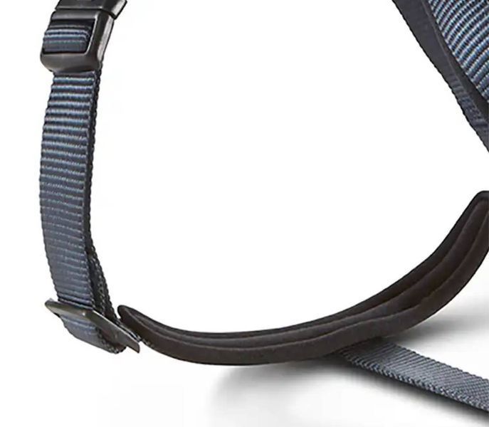 Шлейка для собак пом'якшена Wolters Professional Comfort 5 70-85 см / 35 мм Графітовий 29754 фото