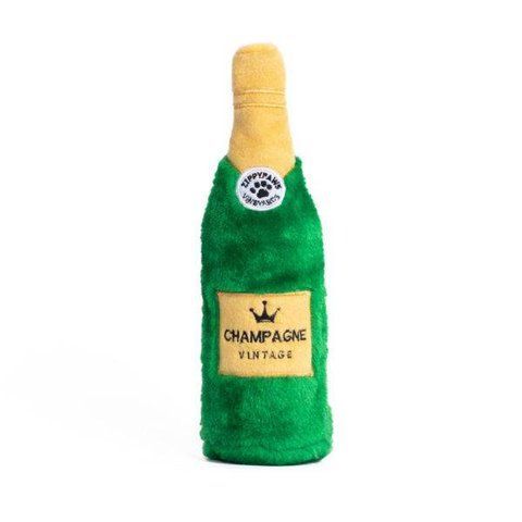 Мягкая игрушка для собак бутылка шампанского ZippyPaws Happy Hour Crusherz Champagne с пищалкой 28455 фото