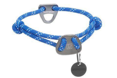 Ошейник канат светоотражающий для собак Ruffwear Knot-a-Collar&trade; 51-66 см Голубой 41851 фото