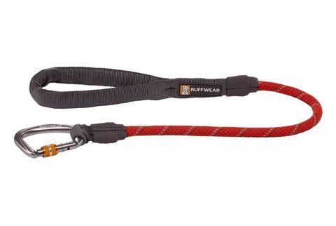 Короткий поводок канат для собак Ruffwear Knot-a-Long&trade; Красный 30940 фото