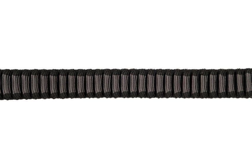 Регульований повідець для собак Touring bungee adjustable Non-stop dogwear Чорний/Сірий S 50 см/13 мм 41387 фото