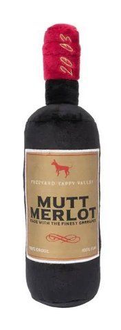 Мягкая игрушка для собак FuzzYard Вино Mutt Merlot 32474 фото