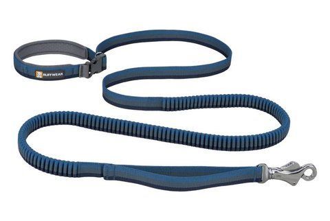 Поводок-перестежка для собак с амортизацией Ruffwear Roamer&trade; 1,7-2,1 м Синий 30941 фото