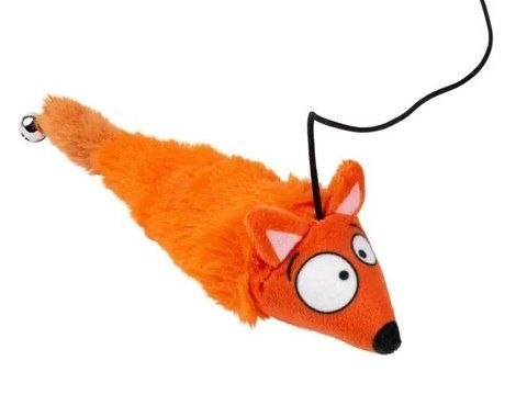 Мягкая игрушка-дразнилка для котов FuzzYard Лисичка Фокс 42251 фото