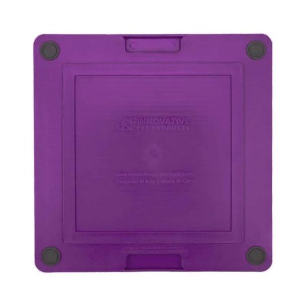Лизательный коврик антистресс для собак LickiMat Buddy Tuff Purple, тверда основа 27740 фото