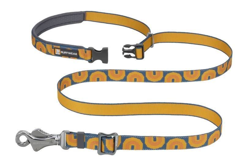 Регульований повідець для собак Ruffwear Crag EX&trade; Оранжево-синій 30887 фото