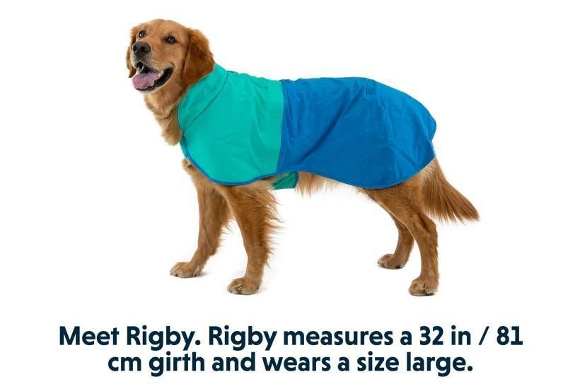 Дощовик для собак Ruffwear Sun Shower&trade; XXS Блакитно-бірюзовий 30491 фото