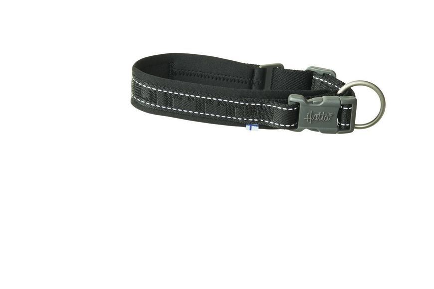 Нашийник для собак Hurtta Casual ECO 20-30 Чорний 31670 фото