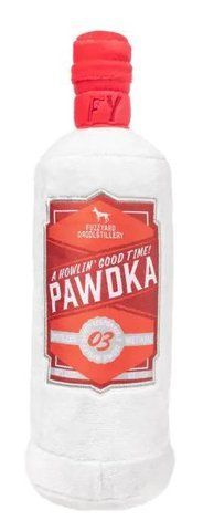 Мягкая игрушка для собак FuzzYard Водка Pawdka 32475 фото