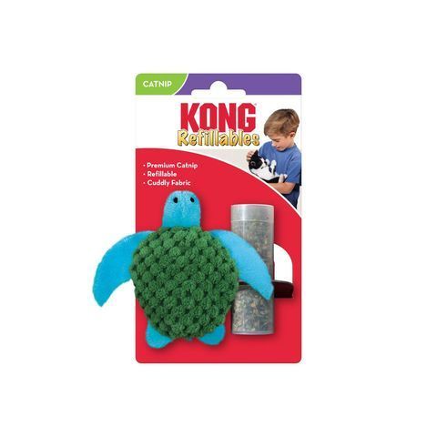 Игрушка для котов Kong Refillables Turtle 41563 фото