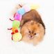 Мягкая игрушка для собак гусеница ZippyPaws Caterpillar Large with 7 Squeakers с пищалкой 28516 фото 3