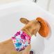 Лизальний килимок антистрес для собак LickiMat Splash Orange, для купання та догляду, на присосках 27770 фото 6
