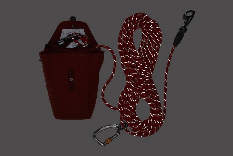Система для прив'язі собаки у кемпінгу Ruffwear Knot-a-Hitch&trade; Червоний 31047 фото