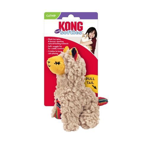 Игрушка для котов Kong Softies Buzzy Llama 41615 фото
