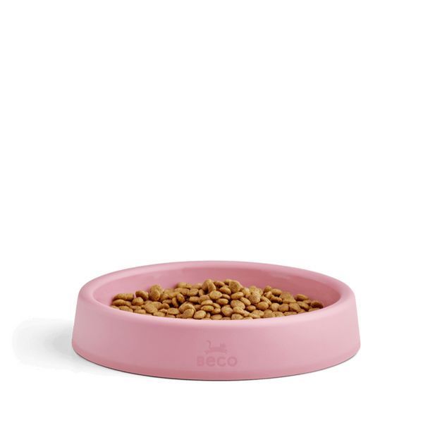 Миска из 100% переработанного пластика для котов Beco Pets Steady Bowls Розовый S 45562 фото