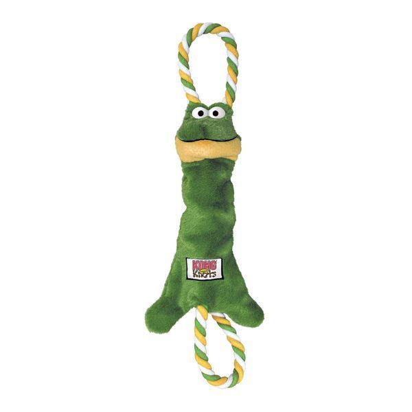 Игрушка для собак Kong Tugger Knots Frog S 41565 фото