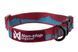 Нашийник для собак Trail quest collar Non-stop dogwear Бордовий із синім L 40467 фото 2