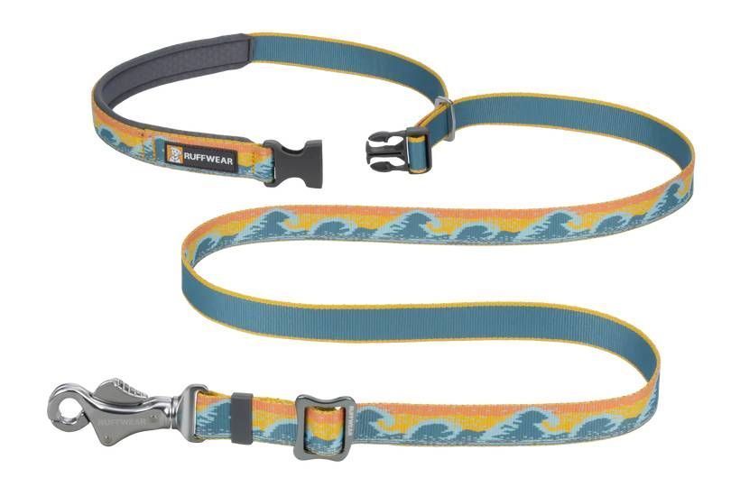 Регульований повідець для собак Ruffwear Crag EX&trade; Оранжево-блакитний 30890 фото