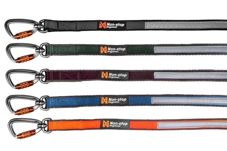 Повідець для собак Move leash Non-stop dogwear Зелений 1,5 м/10 мм 41391 фото
