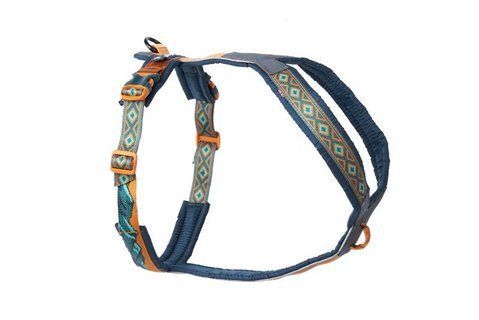 Шлея для собак Line harness 5.0 RP signature edition Non-stop dogwear Бирюзовый/Дуб 5 40798 фото