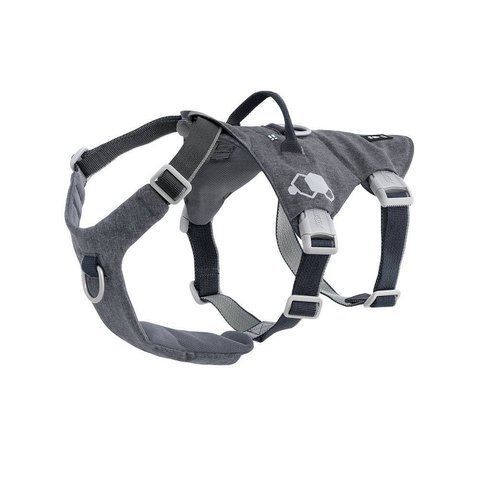 Шлейка для собак Hurtta Safeguard Harness ECO Серый 75-95 42104 фото