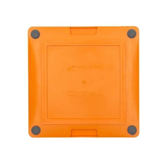 Лизальний килимок антистрес для собак LickiMat Playdate Tuff Orange, тверда основа 27744 фото