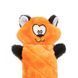 Мягкая игрушка для собак лисица ZippyPaws Jigglerz Fox с пищалкой 28497 фото 2