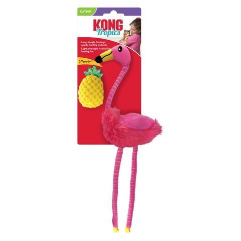 Игрушка для кошек Kong Tropics Flamingo 41684 фото