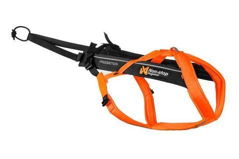 Шлея для собак Freemotion harness 5.0 Non-stop dogwear Черный/Оранжевый 3 40662 фото