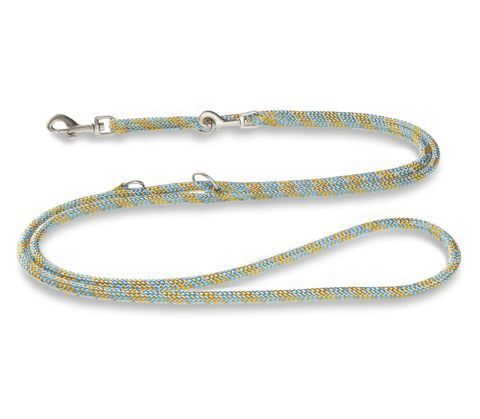 Поводок для собак Wolters Everest-Rope Programme Leash extra long 3 м/9 мм Бирюзовый с желтым 45478 фото