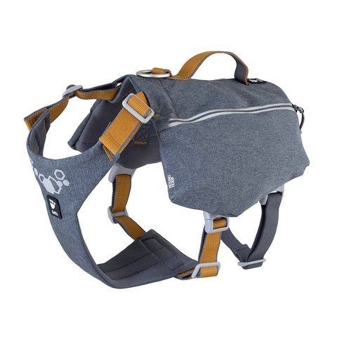 Шлейка-рюкзак для собак Hurtta Expedition Pack ECO Серый 60-80 42141 фото