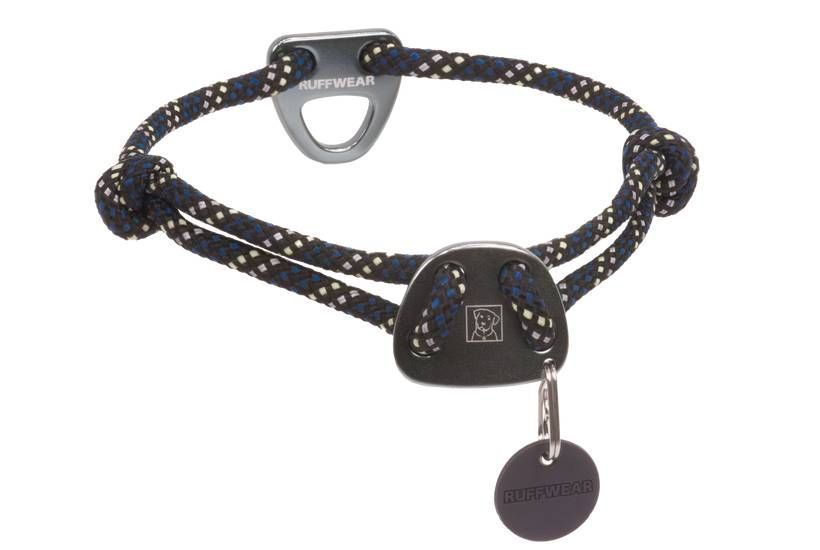 Ошейник канат светоотражающий для собак Ruffwear Knot-a-Collar&trade; 51-66 см Черный 41857 фото