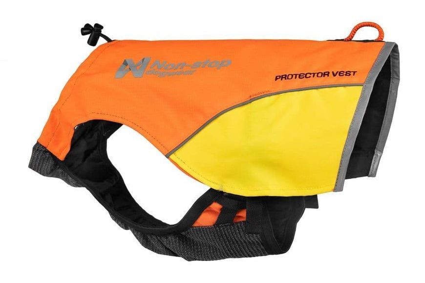 Світловідбивний жилет Protector vest Non-stop dogwear Помаранчевий XL 40846 фото
