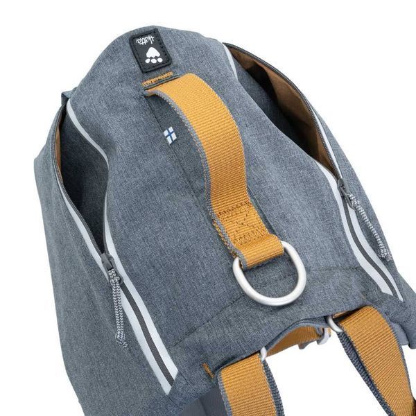 Шлейка-рюкзак для собак Hurtta Expedition Pack ECO Серый 75-95 42142 фото
